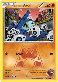Team Magma's Aron Double Crisis #12