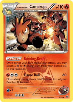 Team Magma's Camerupt Double Crisis #2