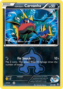 Team Aqua's Carvanha Double Crisis #20