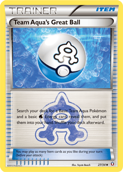 Team Aqua's Great Ball Double Crisis #27