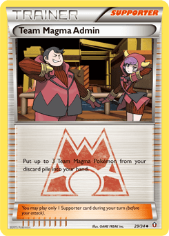 Team Magma Admin Double Crisis #29