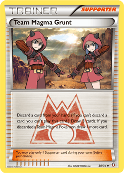 Team Magma Grunt Double Crisis #30