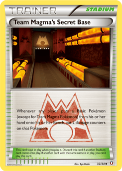 Team Magma's Secret Base Double Crisis #32