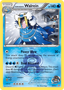 Team Aqua's Walrein Double Crisis #5