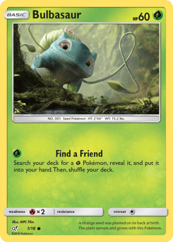 Bulbasaur Detective Pikachu #1
