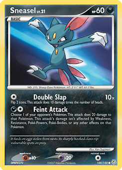 Sneasel Diamond & Pearl #100