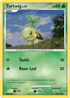Turtwig Diamond & Pearl #103