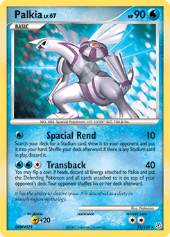 Palkia Diamond & Pearl #11