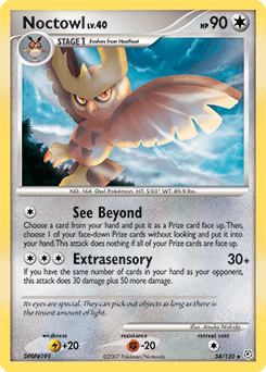 Noctowl Diamond & Pearl #34