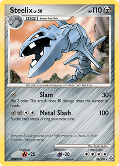 Steelix Diamond & Pearl #38