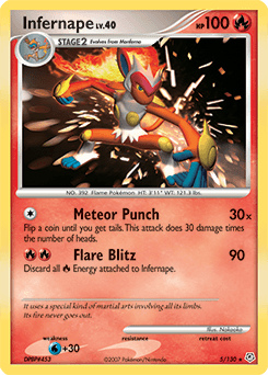 Infernape Diamond & Pearl #5