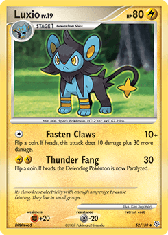 Luxio Diamond & Pearl #52