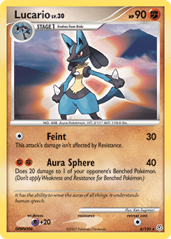 Lucario Diamond & Pearl #6