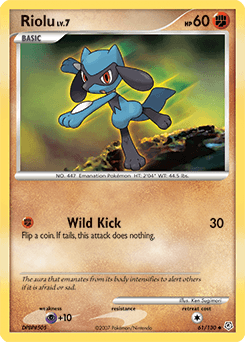 Riolu Diamond & Pearl #61
