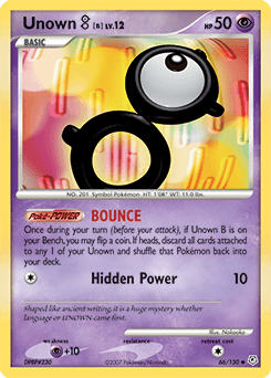 Unown [B] Diamond & Pearl #66