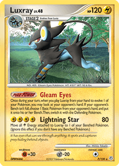Luxray Diamond & Pearl #7