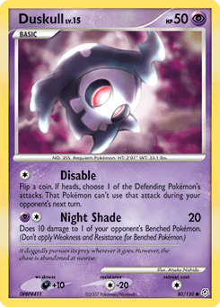 Duskull Diamond & Pearl #80