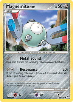 Magnemite Diamond & Pearl #87