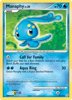 Manaphy Diamond & Pearl #9