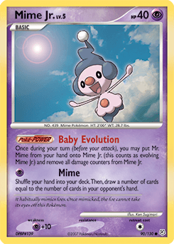 Mime Jr. Diamond & Pearl #90