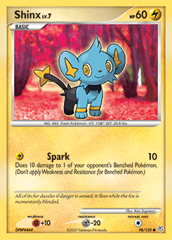 Shinx Diamond & Pearl #98