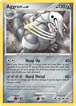 Aggron Mysterious Treasures #1