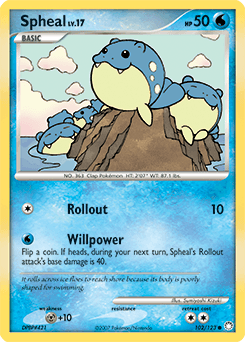 Spheal Mysterious Treasures #102