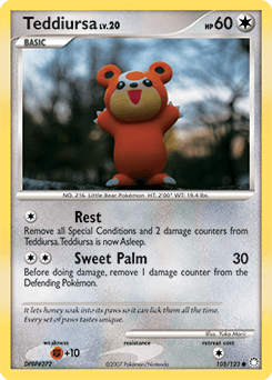 Teddiursa Mysterious Treasures #105