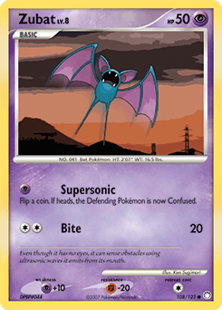 Zubat Mysterious Treasures #108