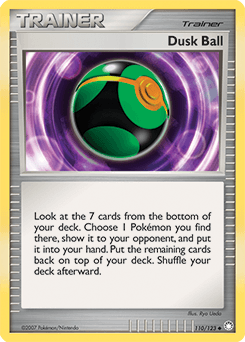 Dusk Ball Mysterious Treasures #110