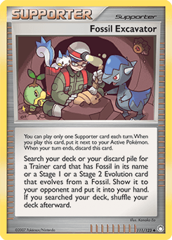 Fossil Excavator Mysterious Treasures #111
