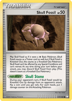 Skull Fossil Mysterious Treasures #117
