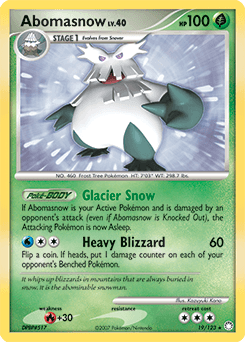 Abomasnow Mysterious Treasures #19