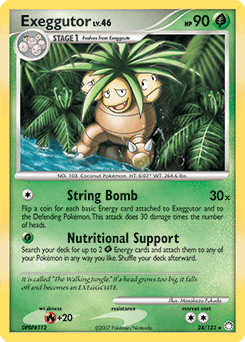 Exeggutor Mysterious Treasures #24