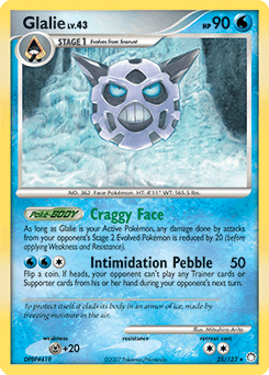 Glalie Mysterious Treasures #25