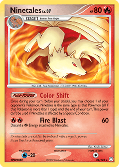Ninetales Mysterious Treasures #32