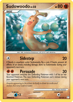 Sudowoodo Mysterious Treasures #35