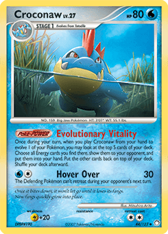 Croconaw Mysterious Treasures #44
