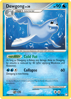 Dewgong Mysterious Treasures #45