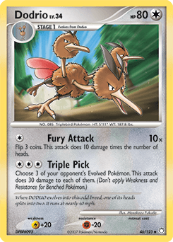 Dodrio Mysterious Treasures #46
