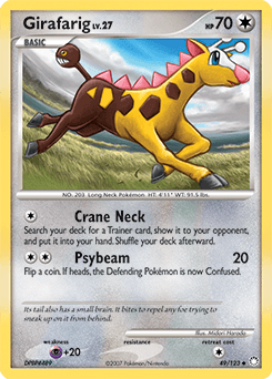 Girafarig Mysterious Treasures #49