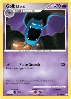 Golbat Mysterious Treasures #50