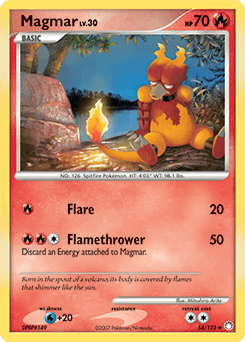 Magmar Mysterious Treasures #54