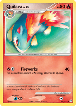 Quilava Mysterious Treasures #60