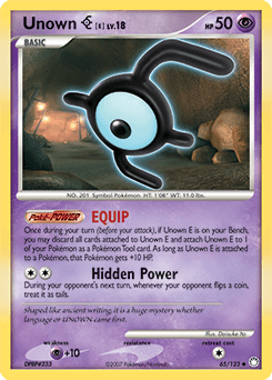 Unown [E] Mysterious Treasures #65