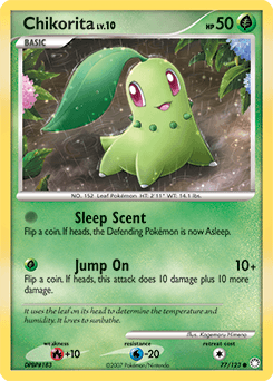 Chikorita Mysterious Treasures #77