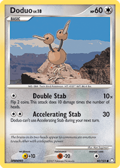 Doduo Mysterious Treasures #80