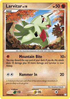Larvitar Mysterious Treasures #87