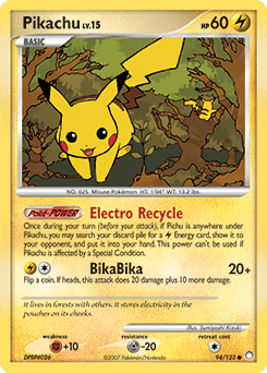 Pikachu Mysterious Treasures #94