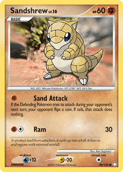 Sandshrew Mysterious Treasures #96